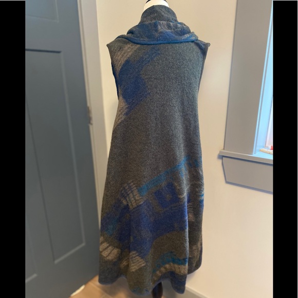 NWOT Nic + Zoe Plush Jacquard sweater vest wool - Picture 6 of 11